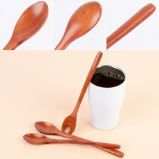 NUBITEL_누비-마켓_나무 원목 미니 긴숟가락 롱티스푼 티스푼 3p 세트 원목미니스푼 티스푼 차스푼 가정용티스푼 우드티스푼 티용품 미니스푼 미니숟가락 커_누비텔레콤_NUBI상회, 단일상품임, 단일상품임