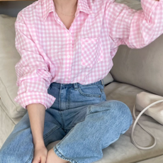 리투아니아린넨르와르깅엄체크네이비