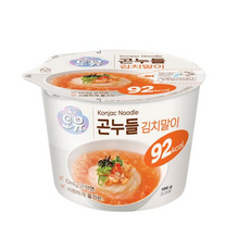 오뚜기 가뿐한끼 곤누들 김치말이 196g, 10개