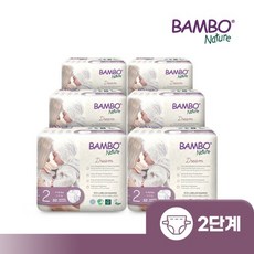 밤보드림 기저귀 2단계 밴드형 6팩 (32Px6) 1Box, 6개