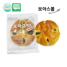 보아스제과 수제빵 완두앙금빵 80g x 10개