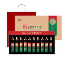 고려홍삼원 6년근 홍삼정 활력포르테 + 쇼핑백, 20ml, 10개