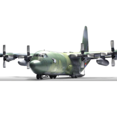 아카데미과학 C-130HE 대한민국공군 & 미공군 수송기 비행기
