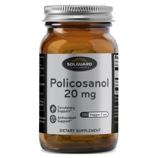 Solguard Supplements 多二十烷醇 20 毫克素食膠囊, 1個, 100片
