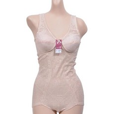 슬림한 몸매 망사패턴 인견 B컵 올인원 뱃살커버EA12451245