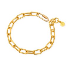 순금할로우클립팔찌