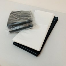 선진봉투 공장직영 재활용 비닐봉투 50L 100리터 대형 큰 검정 분리수거 투명 배접 쓰레기봉지, 배접봉투, 배접(1호) 소 100매