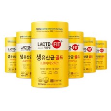 종근당건강 락토핏 생유산균 골드 6통/NS배송, 상세 설명 참조