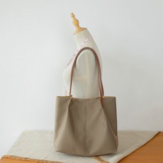 가벼운 방수 나일론 핸드백 옥스포드 여성용 캔버스 숄더 가방 심플한 비즈니스 통근 토트 가방