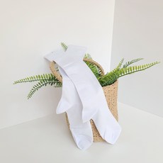 주니어흰색스타킹