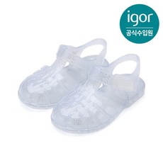 [IGOR] 클라시카 젤리슈즈 크리스탈 글리터 클리어 여아젤리슈즈 키즈샌들