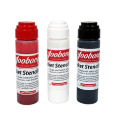 주봉 JOOBONG 스텐실 잉크 (Joobong Stencil Ink) 배드민턴용품, 레드