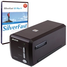 Plustek OpticFilm 8300i SE - 35mm 네거티브 필름 스트라이프 및 슬라이드 스캐너 스캔 속도 38% 향상 SilverFast SE Plus 9 + QuickScan Plus 번들 Mac 및 Windows 지원