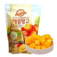 [뉴뜨레] 냉동 애플망고 다이스 1kg, 10개