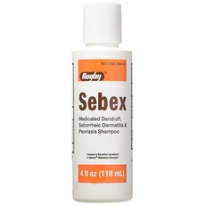 Sebex 세벡스 비듬 약용 일반 샴푸 118ml, 1개, 998g