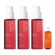 미쟝센 퍼펙트 세럼 로즈퍼퓸 80ml 3개 + 세럼 샴푸 140ml 1개, 미쟝센 퍼펙트 세럼 로즈퍼퓸, 80ml, 3개 + 세럼