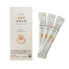 조은보담 슬림핏 국산 호박스틱 1박스, 252g, 1개