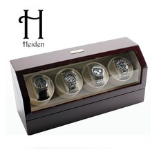 하이덴 프리미어 쿼드 와치와인더 HD015-Wood 명품 시계보관함 Walnut Cherry Black Wood