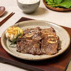 햇땅 수제 양념 LA갈비 소갈비 캠핑, 500g, 4개