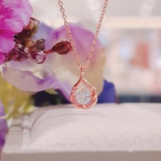 골든듀물방울목걸이