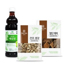 인차 제호탕 세트 매실청900ml 건조생강300g 계피300g, 1세트