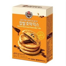 백설 찹쌀호떡믹스, 400g, 9개
