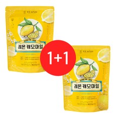 [쌍계명차 본사공식] 1+1 과일허브티 레몬 캐모마일 15티백, 1.5g, 15개입, 2개