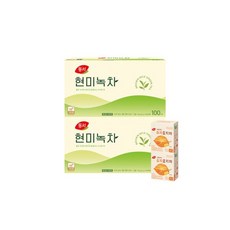 동서 현미녹차 100T 2개입 +기호성차 8T 랜덤 drink, 동서 현미녹차 100T 2개 +기호성차 8T 랜덤, 150g