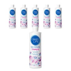 노린스 헹구지 않는 샴푸, 473.1ml, 6개