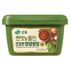 신송식품 짠맛을 줄인 건강한 양념쌈장 500g, 1개