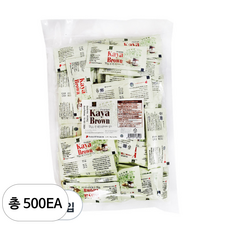 카야하우스 프리미엄 카야잼 브라운, 18g, 500개