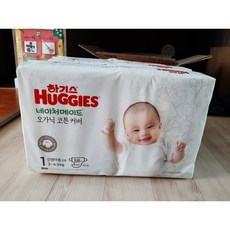 하기스 NEW 네이처메이드 오가닉 밴드형 기저귀 남여공용 신생아용 1단계, 68매