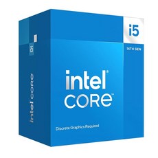 인텔 Intel 코어 i514400F 데스크탑 프로세서 10 6 P코어 + 4 E코어 최대 4.7 GHz - i514400f