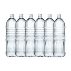 지리산수 무라벨 블루 2L, 6개
