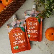 네니아 귤은 껍질까지 100ml x 10개
