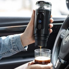 에스프레소 추출기 휴대용 커피 드립 세트 자동차 가정용 충전식 미니 컵 캡슐 가루, 2pc 커피 드리퍼