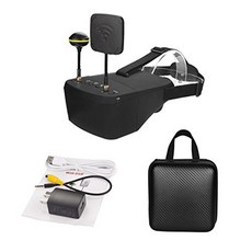 Ev900d fpv 고글 5 인치 비디오 안경 헤드셋 hd dvr 5.8g 40ch 자동 검색 다양성 수신기 rc 드론에 대 한 tf 카드 지원|3D 안경 / VR 안경|, 1개, 단일, 단일