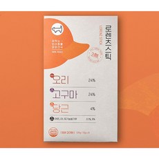 로렌츠스틱 강아지 영양간식, 1개, 120g, 오리고구마 - 로렌츠