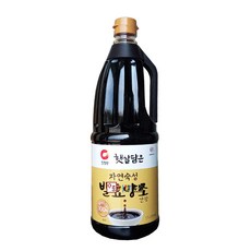 청정원 자연숙성 발효양조간장, 1.7L, 1개