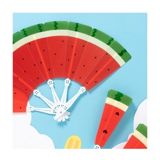 접이식수박부채