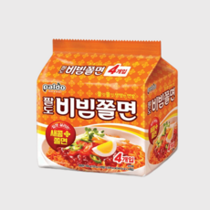 팔도 비빔쫄면 125g, 4개