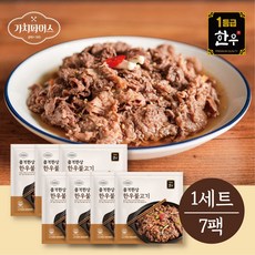 [가치파머스] 품격한상 한우불고기, 7개, 300ml