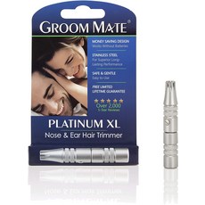 2.예상수령일 2-6일 이내 Groom Mate 코털 귀 머리 커터 플래티넘 XL 25400 B000EBFJXS 일본아마존추천, One Color, 상세 설명 참조0