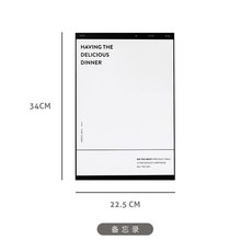 냉장고자석메모보드 긴얇은자석 냐한남자춘배 다이소자석단추 딸기탕후루 못줍는자석 손안에마트, 메모+펜