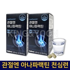 [당일출고]관절엔 아나파랙틴 1+1 2박스 천심련 추출물 + 사은품 증정, 2개, 60정