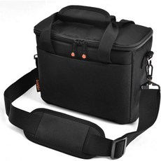 방수 레인 커버 포함 포소토 카메라 가방 케이스 니콘 D3500 D5600 D7500 D610 캐논 EOS 4000D 2000D SL3 M7 M6 SX530 후지필름 XT20 그, Black, 1개