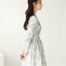 시크라인 나봄 철릭원피스