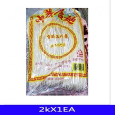 도매팡팡 알뜰 찰당면 고구마 업소용 식재료 온누리 2kX1EA 당면, 1