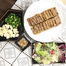 솔향돼지껍데기편육 술안주 간식 편육 450g 2팩, 2개