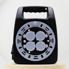 캠핑릴선 릴선 코드릴 캡형 20M 10SQ 블랙그레이, 상세페이지 참조, 1개